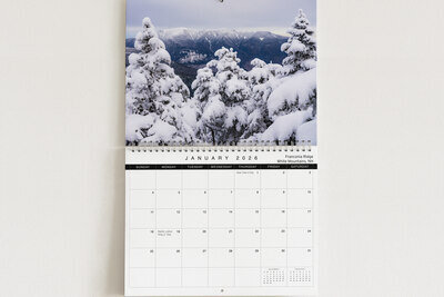 2026 David Howland Photo Calendar - view 2