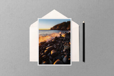 Notecard preview