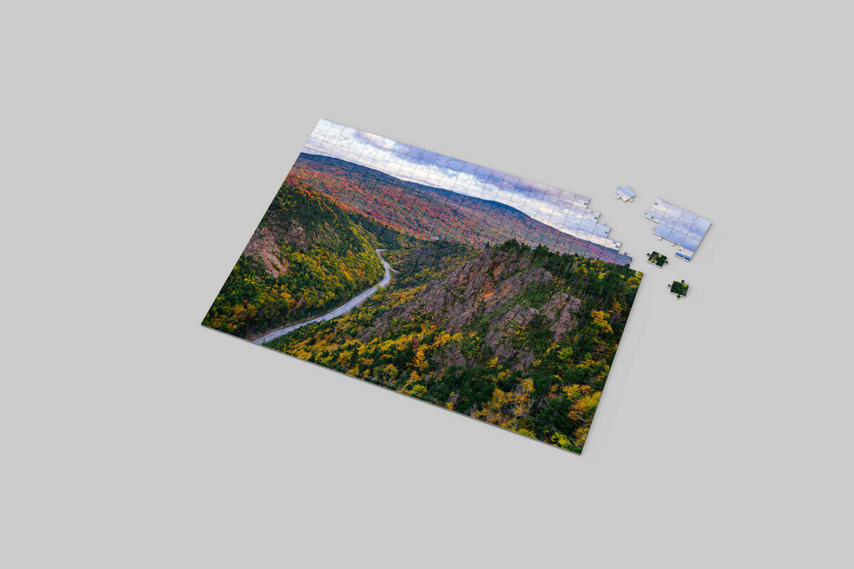 Fall Sunset from Table Rock Jigsaw Puzzle