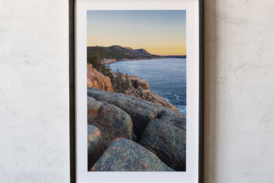 Framed print preview