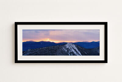 Framed print preview