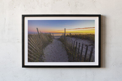 Framed print preview