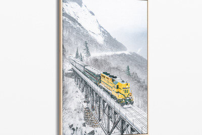 Framed canvas preview