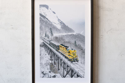 Framed print preview